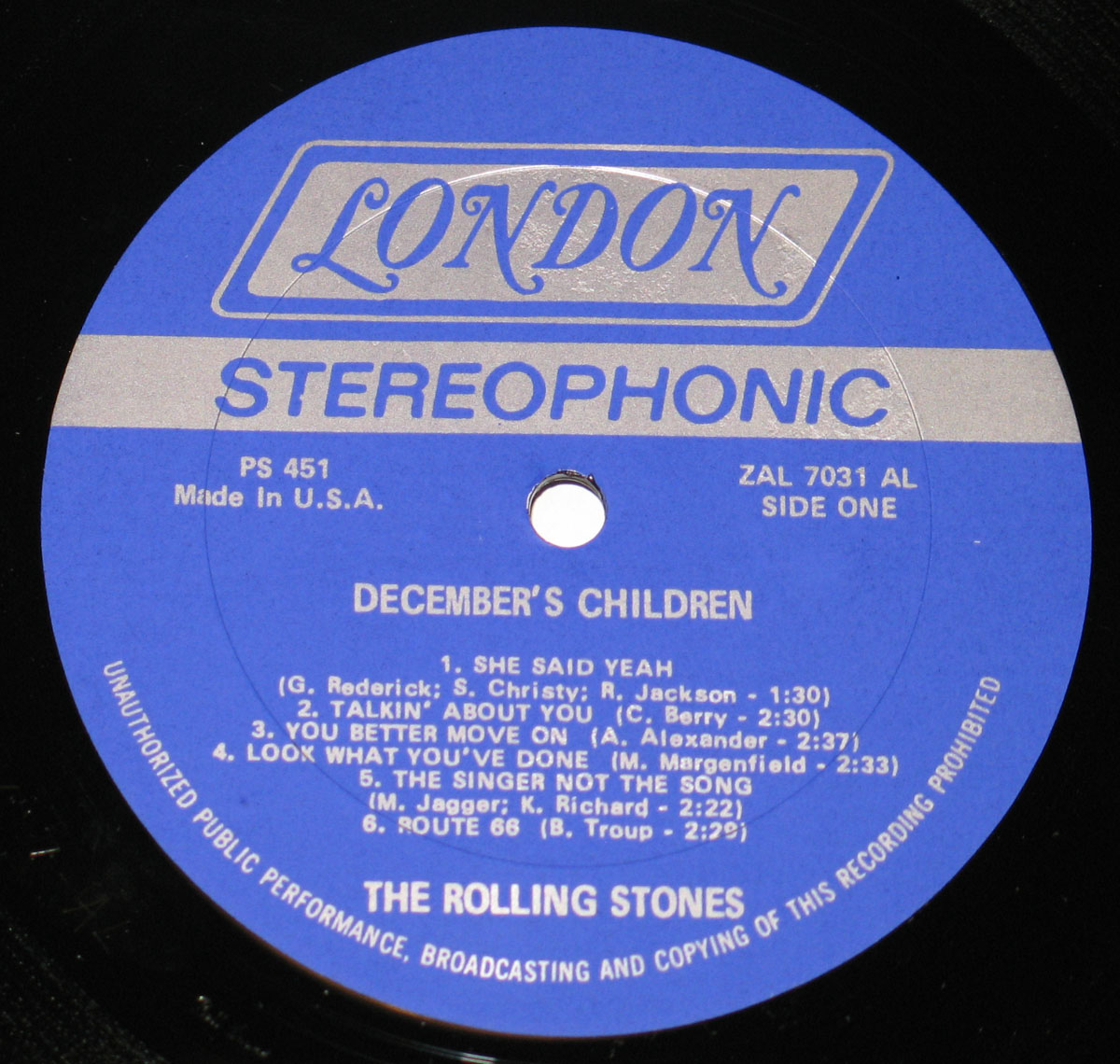 High Resolution Photo #3 ROLLING STONES December Children 